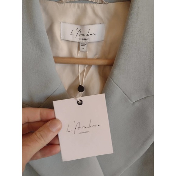 L'Academie Kaya Light Blue Blazer and Prudence Trouser SET NWT ($785)(REVOLVE) - Picture 9 of 16